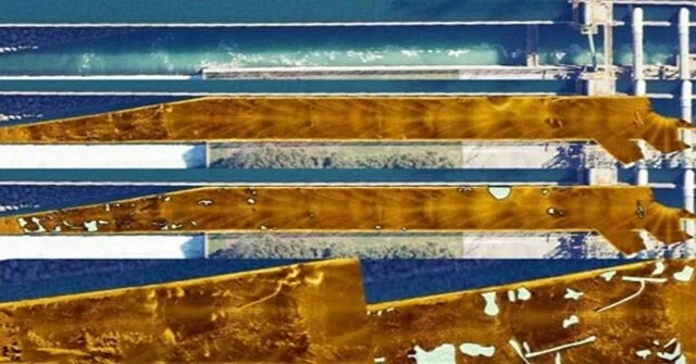 AUS-ROV engineers have developed a semiautomatic sonar image mosaicking method which does not require navigational positioning. #sonar #mosaic #survey #2D #multibeam #imaging #ausrov