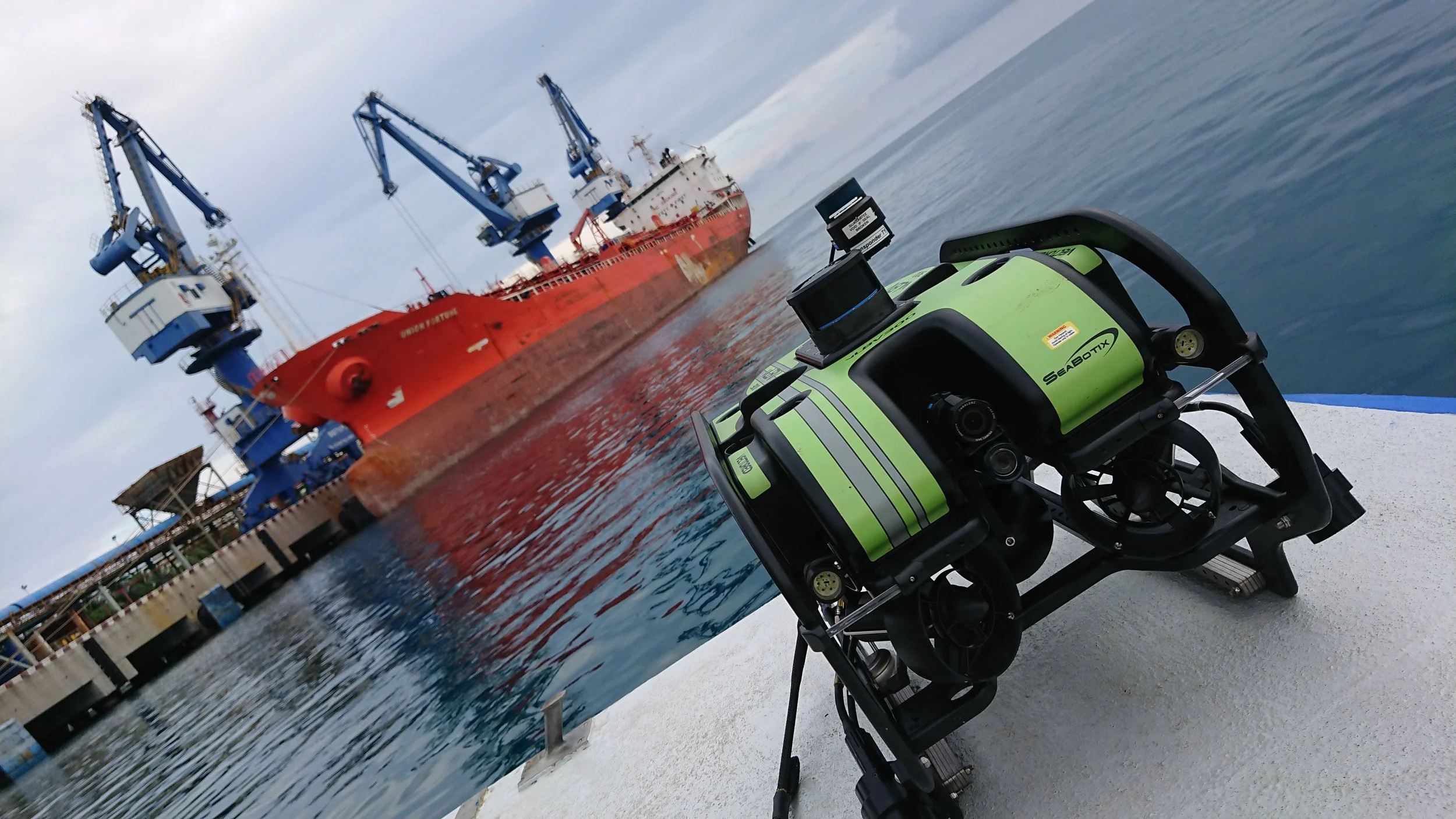 AUS-ROV Underwater Inspection Services Australia.