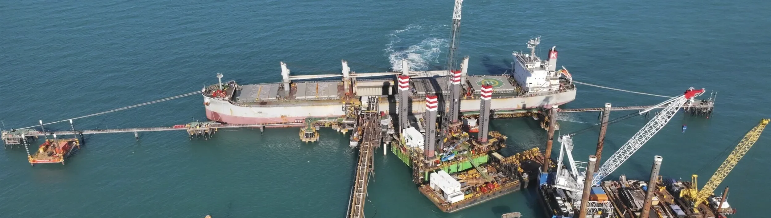 SEPTEMBER 2024 - JUNE 2025 AUS-ROV SUPPORTS GEMCO WHARF RECOVERY ON GROOTE EYLANDT