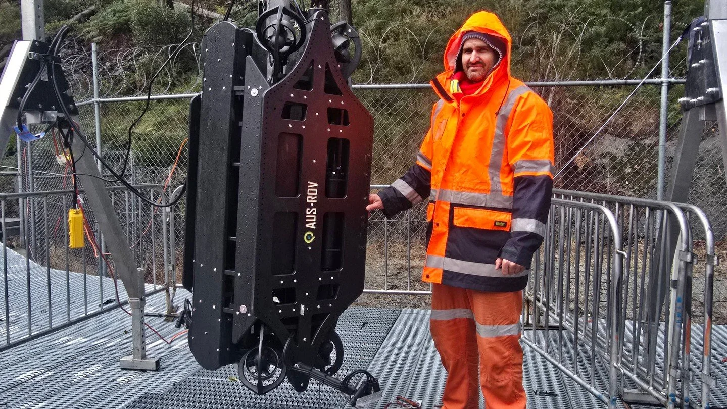 Operating deep in the Victorian Alps, the AUS-ROV Maestro 12km Tunnel Inspection ROV is delivering advanced inspection outcomes across critical hydro infrastructure.

With industry-leading reach and control, our team is capturing high-resolution 2D s