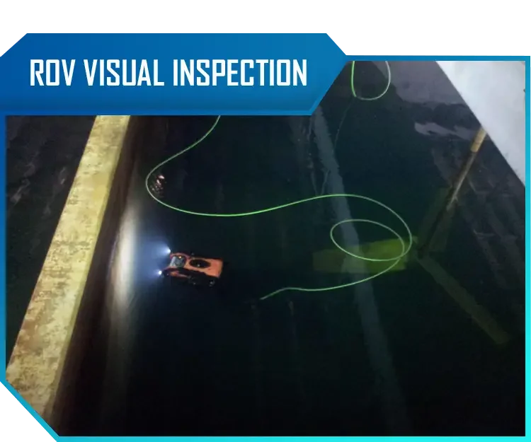 Underwater Rov Pollution Inspection AUS-ROV Underwater Inspection Services Australia.