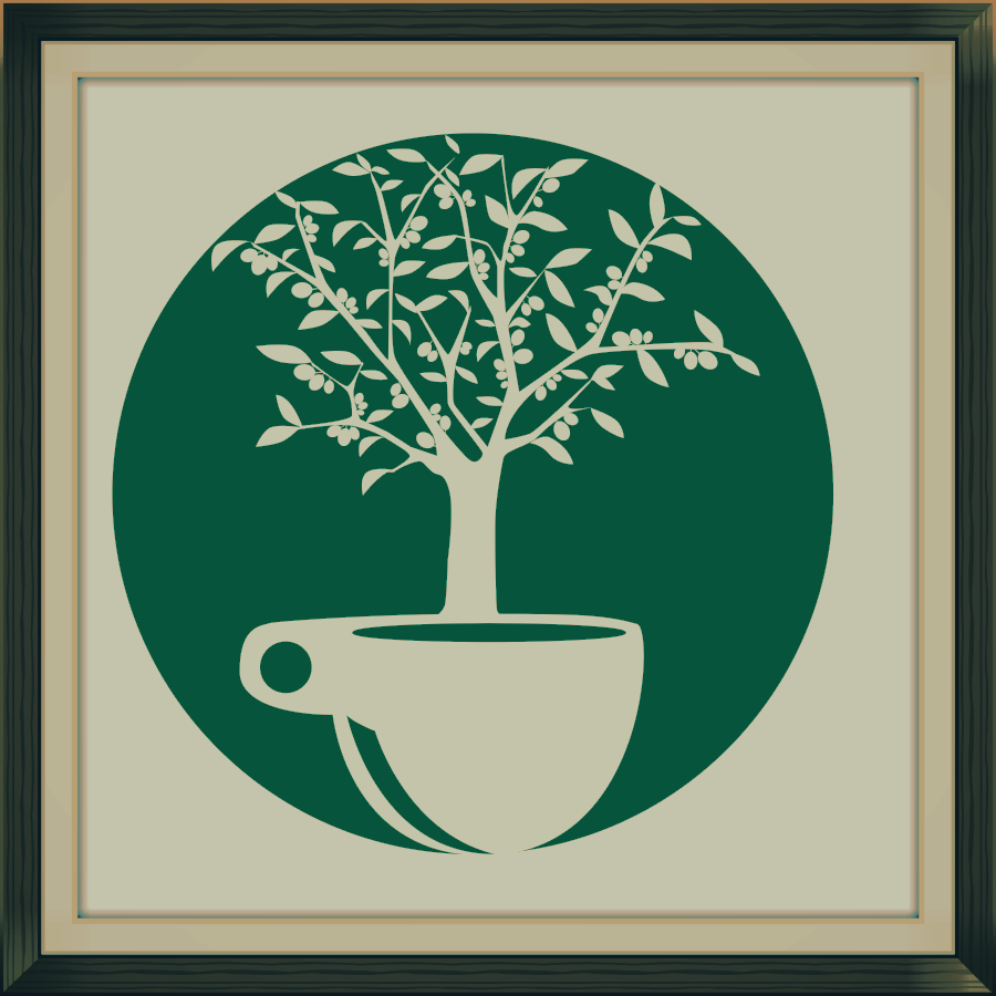 COFFEE PLANT logo for Sesame Street parody
