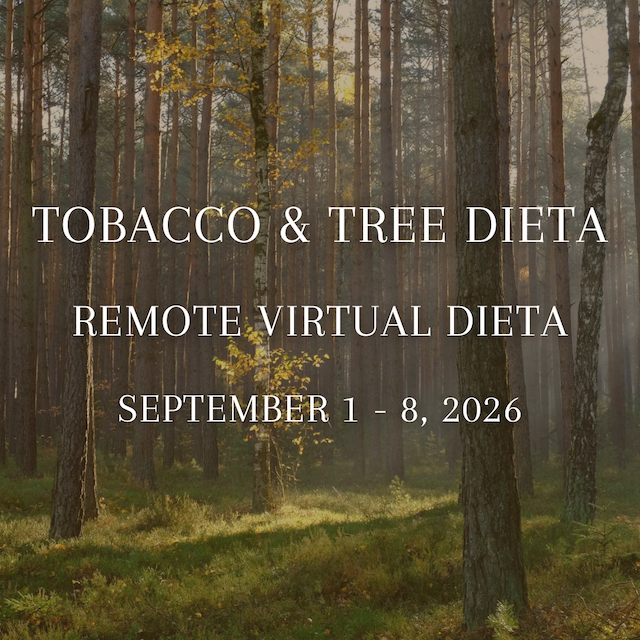 Dieta de Tabaco y Palos - 1 - 8 septiembre, 2026 - Dieta Virtual Remota