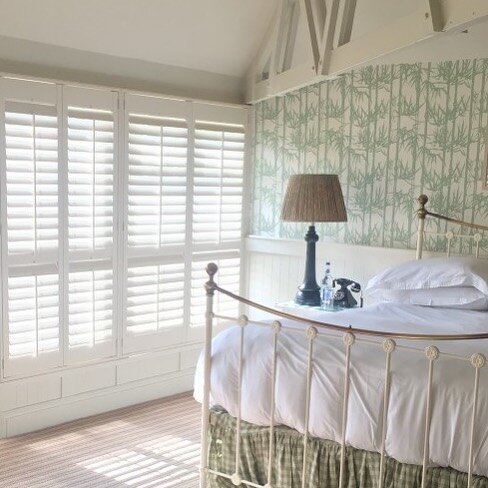 Throwback to one of our shutter installations in Virginia Park Lodge, Co Cavan.