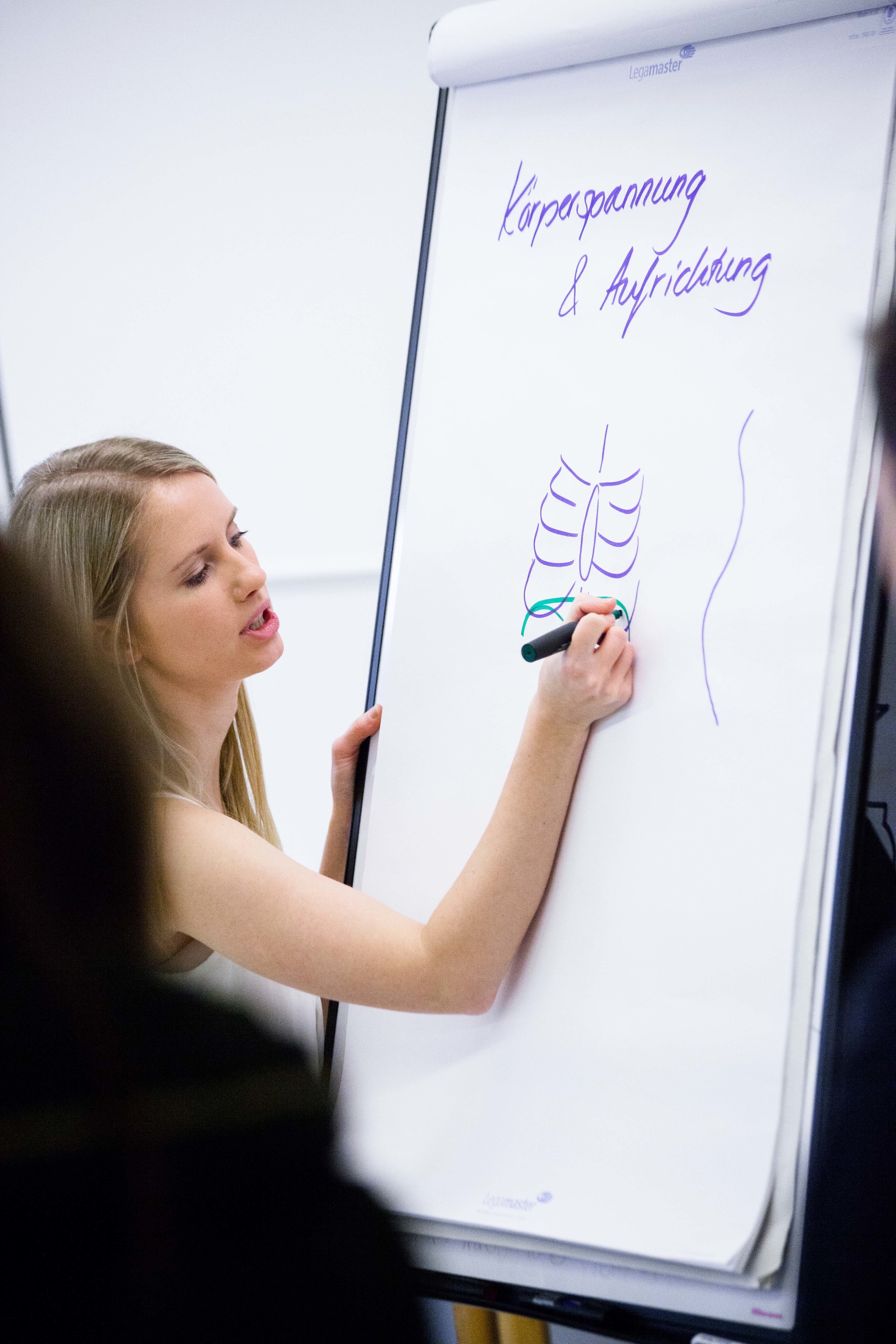 Viel Praxis ergänzt durch theoretische Aspekte führen zu einem wirksamen Stimmtraining.
