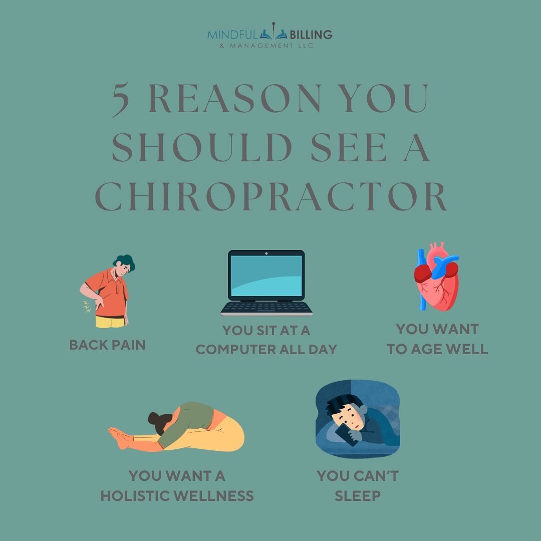 Discover the benefits of chiropractic care. A visit to the chiropractor can make a world of difference.🌿

#chiropracticcare #holisticbilling #billingcompany