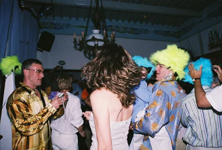 As zany or refined as you like...