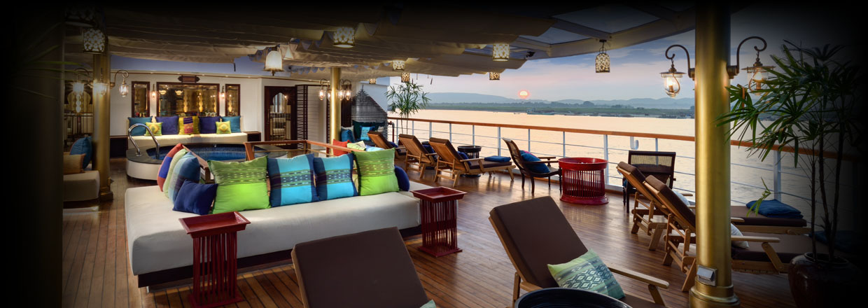 Sail the Irrawaddy River on the Sanctuary Ananda.