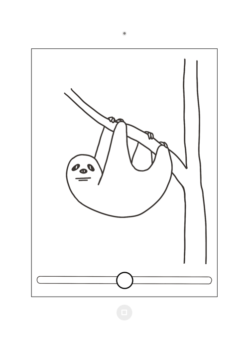 It was really tough to draw a sad & angry sloth :(