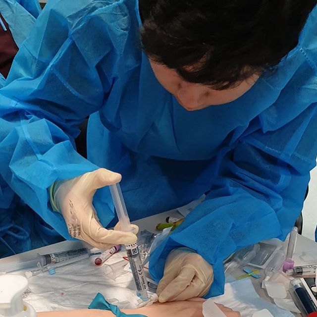 Today was all about learning clinical skills π #futuredoctor