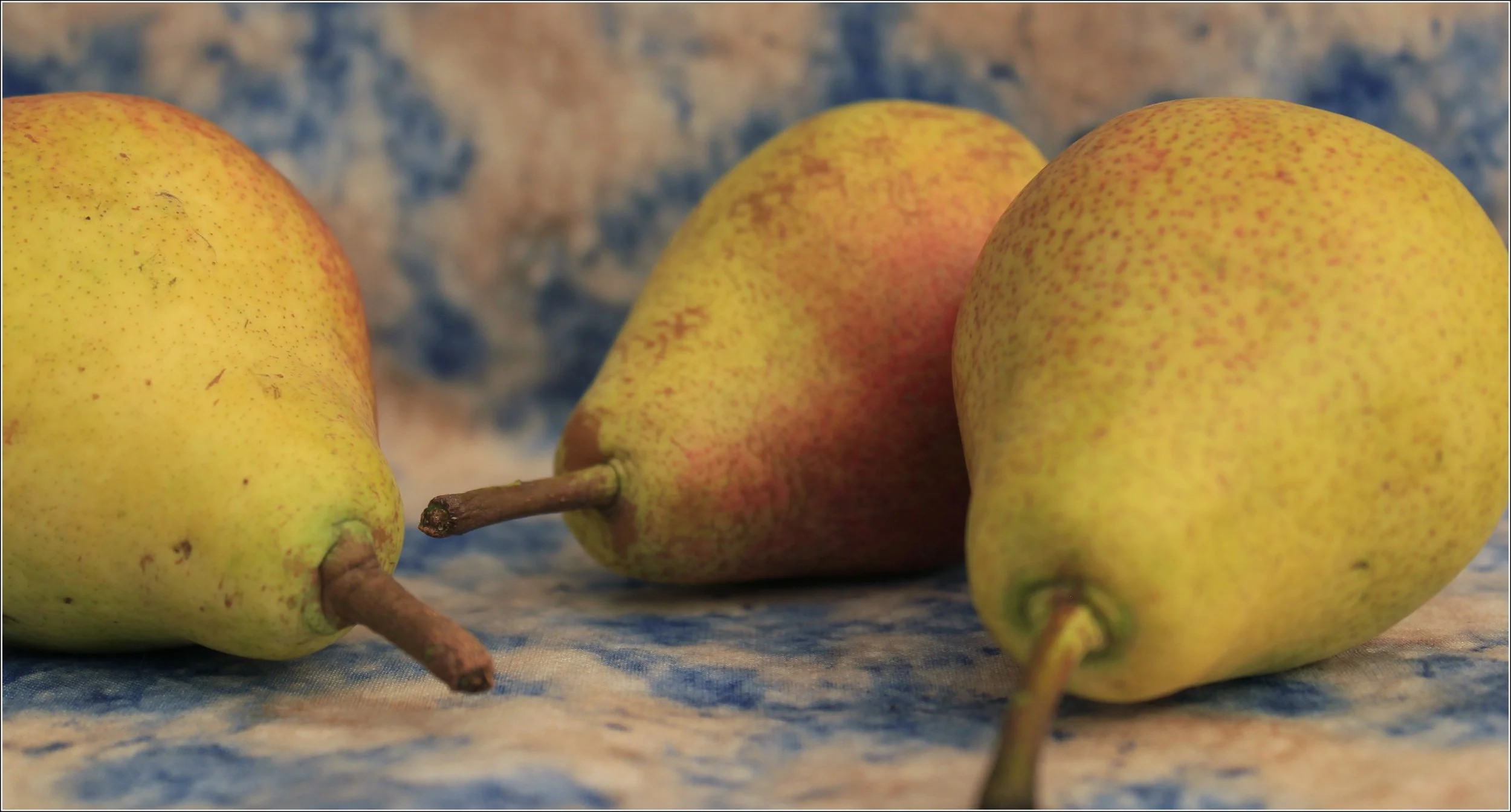 Autumn Pear and Maple Loaf