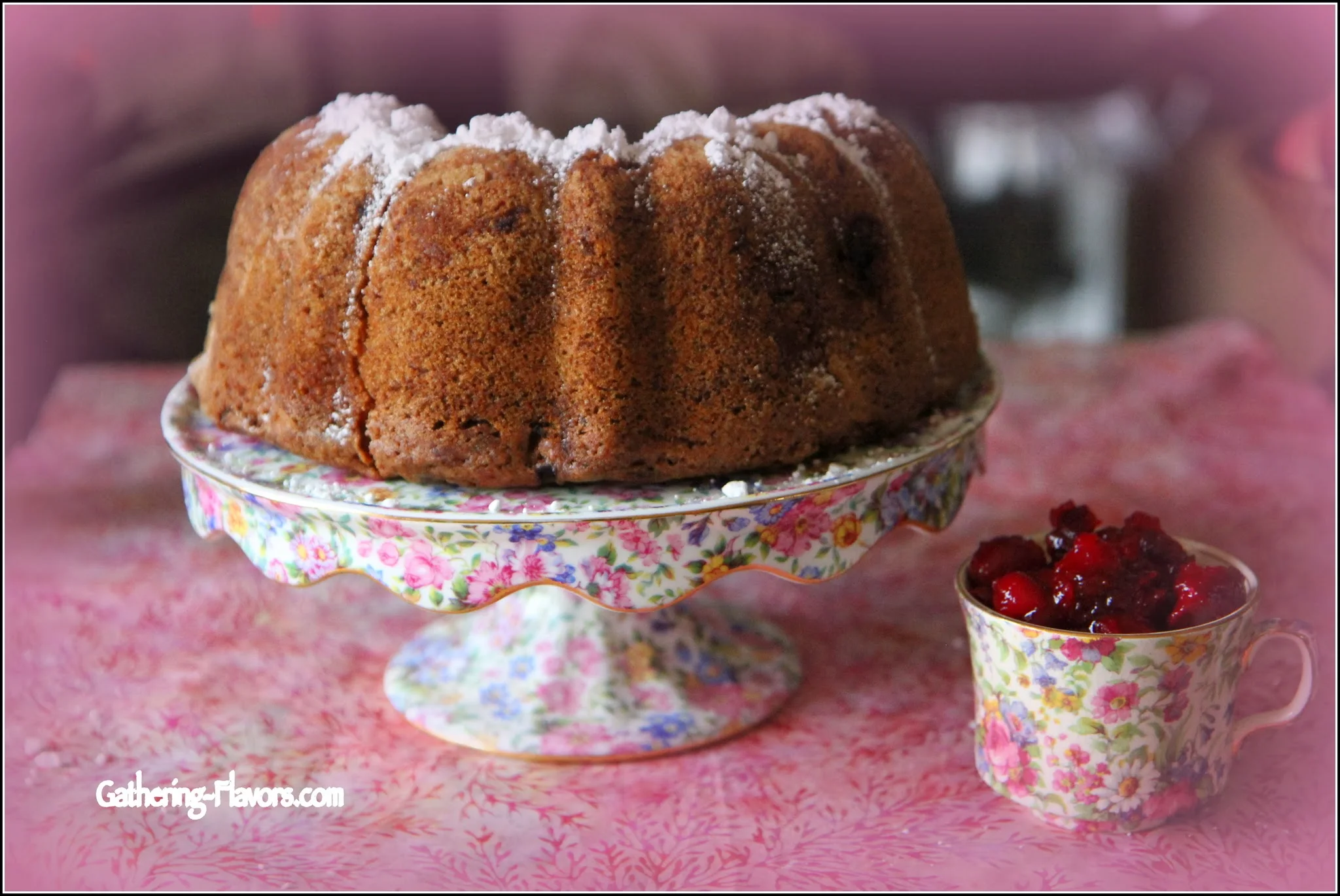 Cranberry Apple Breakfast Cake
