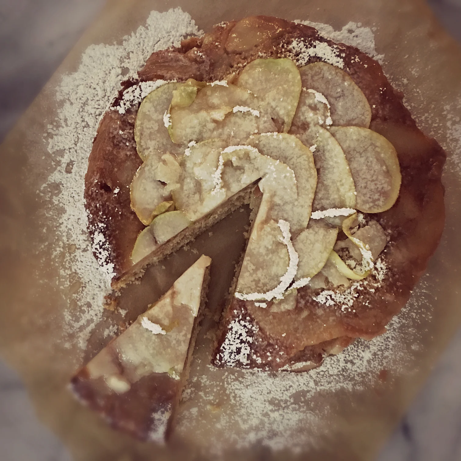 ©Pear Cake with Slice by Dena T Bray.jpg