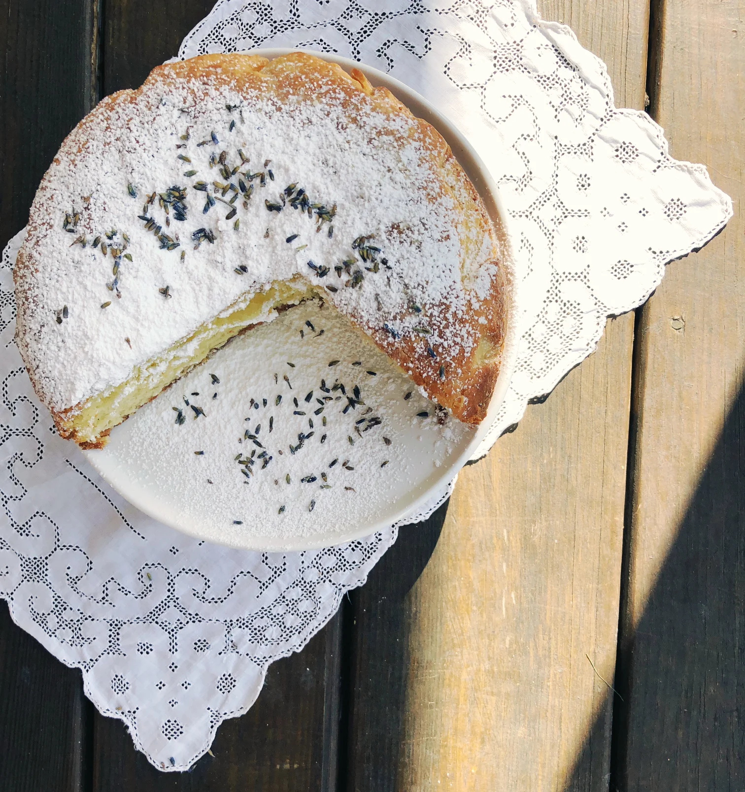 ©Lemon & Lavendar Cake In Sunlight by Dena T Bray.jpg