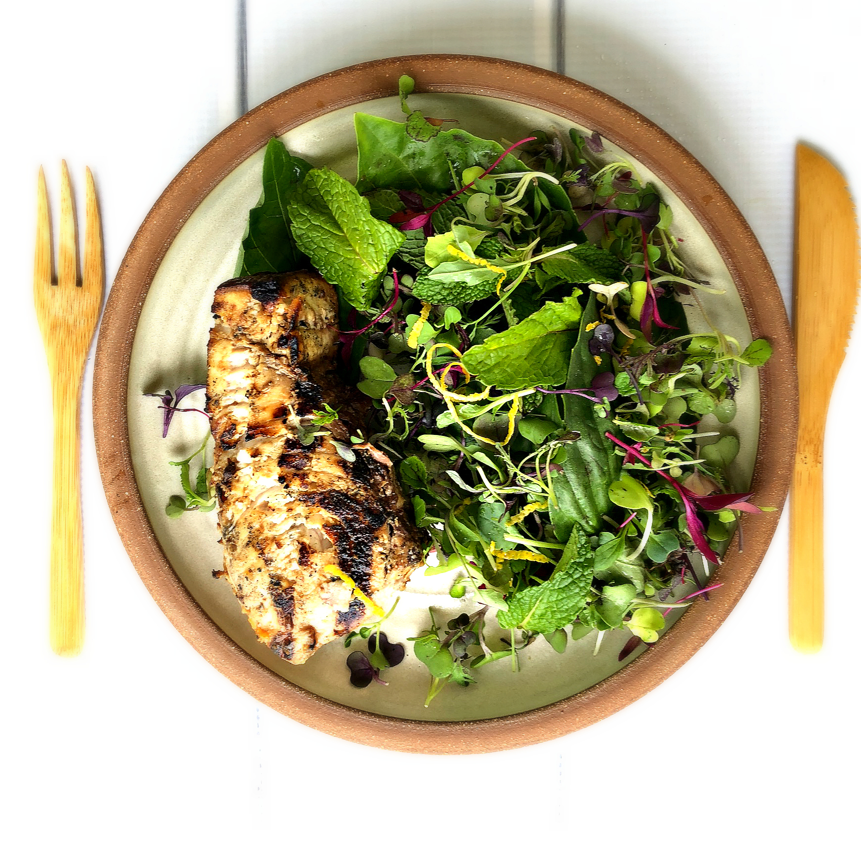 ©Grilled Swordfish with Spring Salad by Dena T Bray.jpg