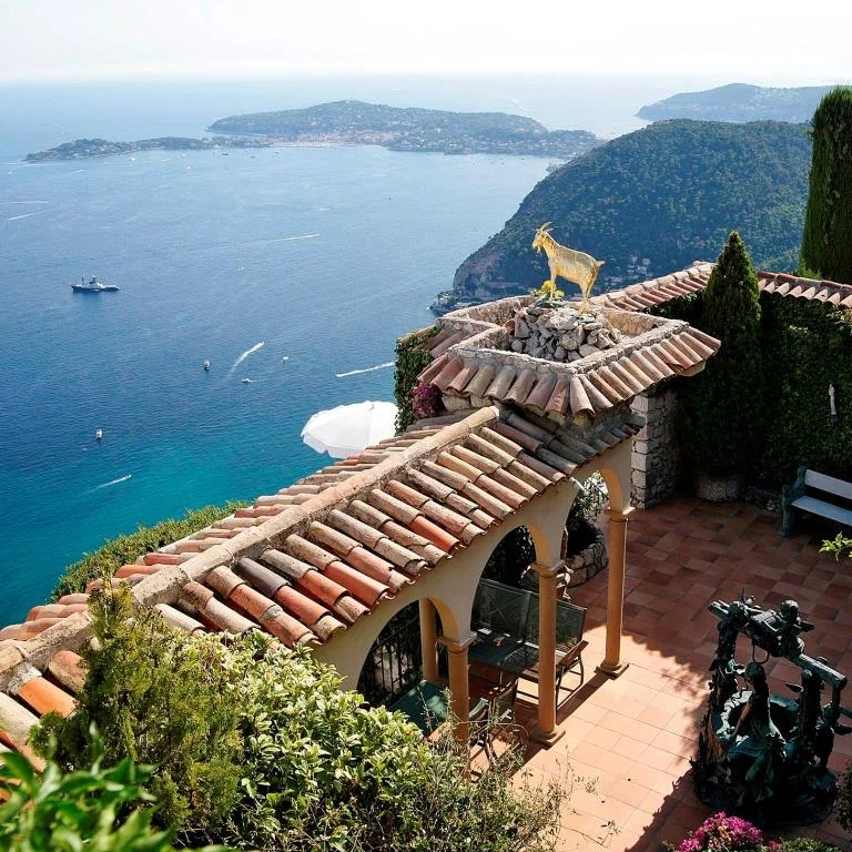 EZE . Château de La Chèvre d’Or . Sunday 1st May 2016 . May Day Gourmet Wine Lunch with Art Show & Live Music (Russian Easter)