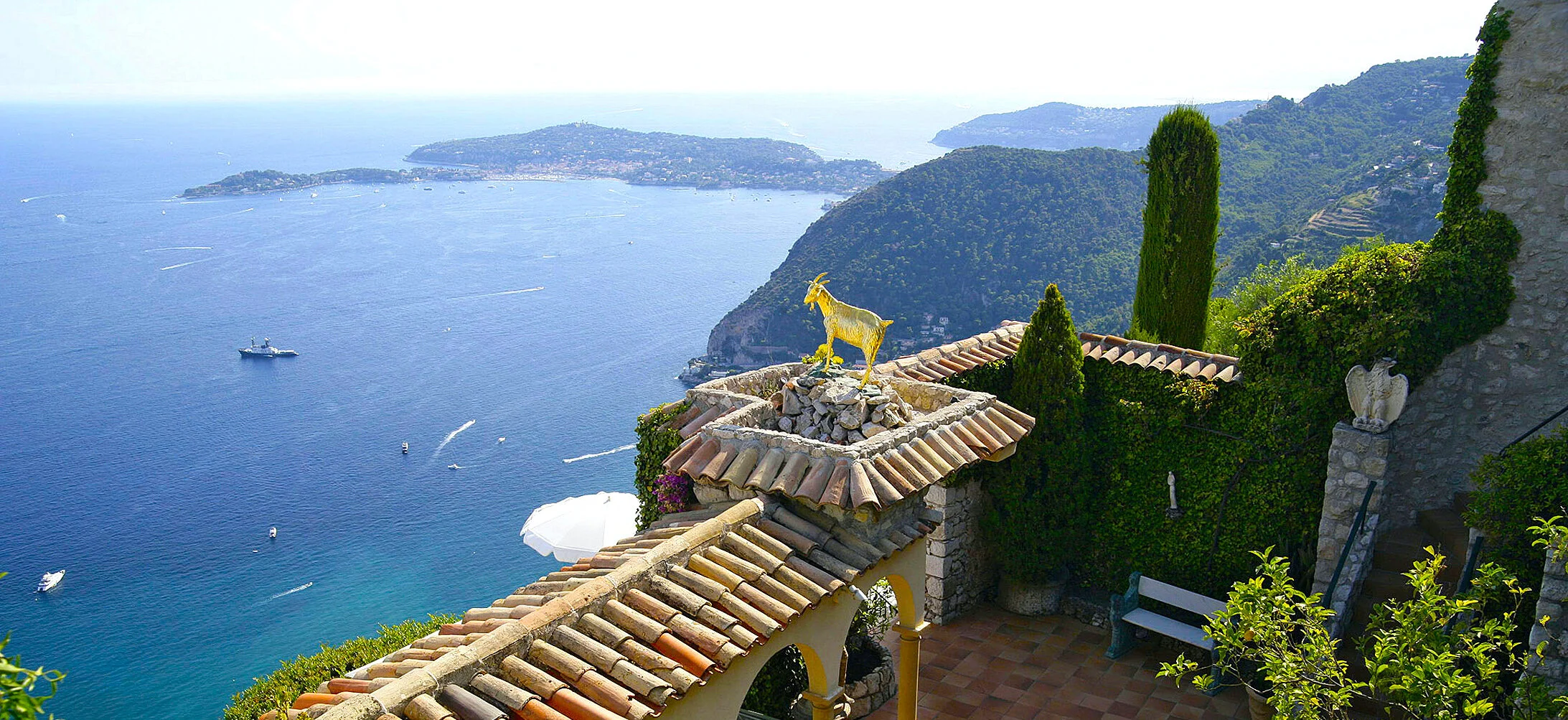 FULLY BOOKED . ÉZE . Château de La Chèvre d’Or . Gourmet Wine Dinner Party . Wednesday 1st July 2020 . Les Remparts Terrace