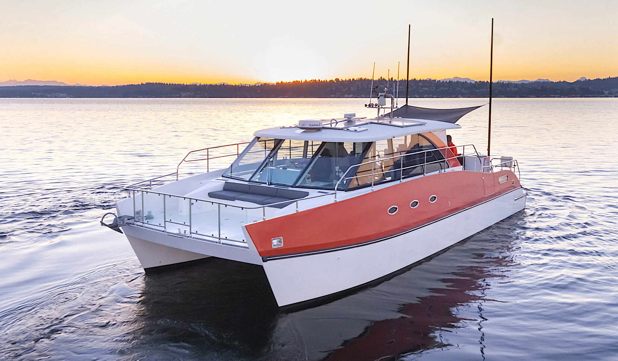 Custom Catamaran GIZMO Built for the 34th America’s Cup in San Francisco Sold in Bidding Frenzy, Reflecting Record-Breaking Yacht Sales