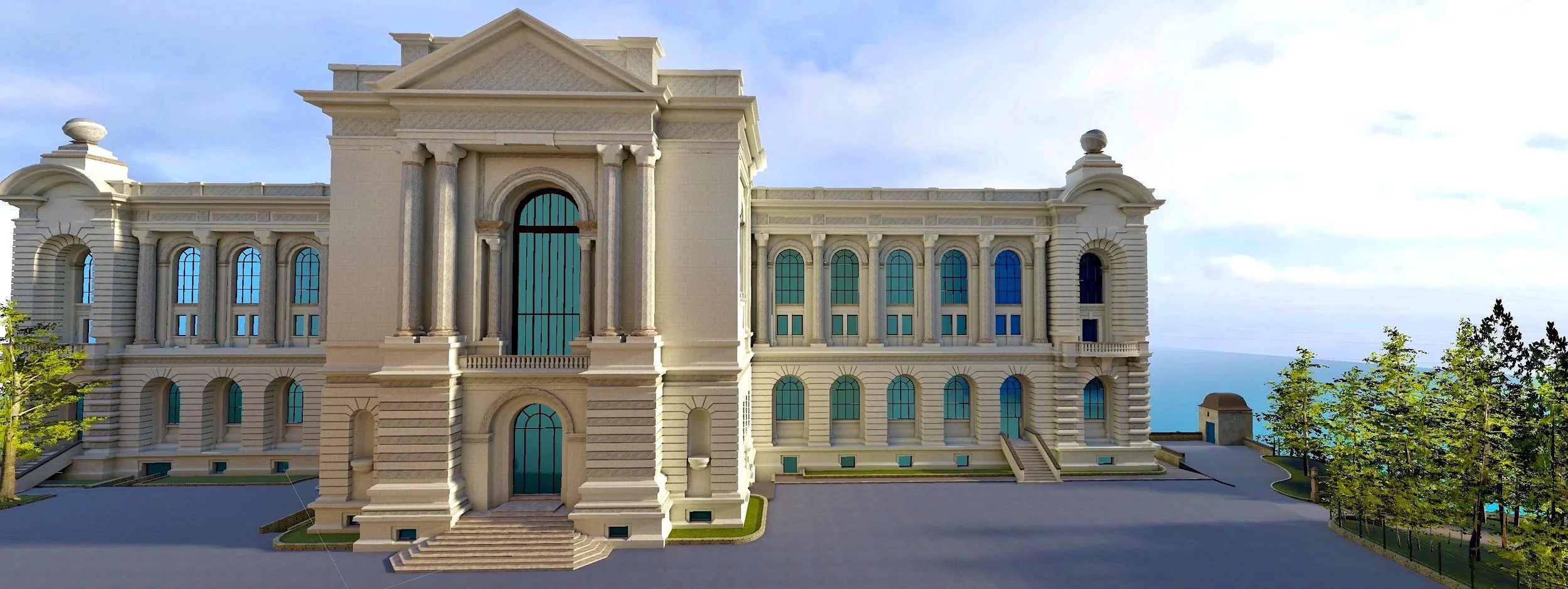 DWorld - A Global Window Display of the Principality of Monaco in the Metaverse