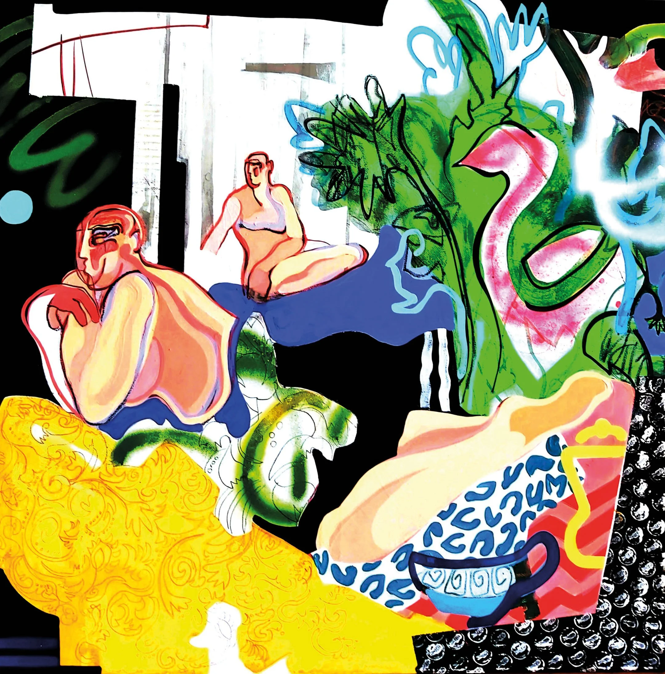 LONDON MAYFAIR . Gallery Eight Art Exhibition &amp; Networking Party . Emotion Lines by Charoula Nikolaidou . Thursday 2nd March 2023