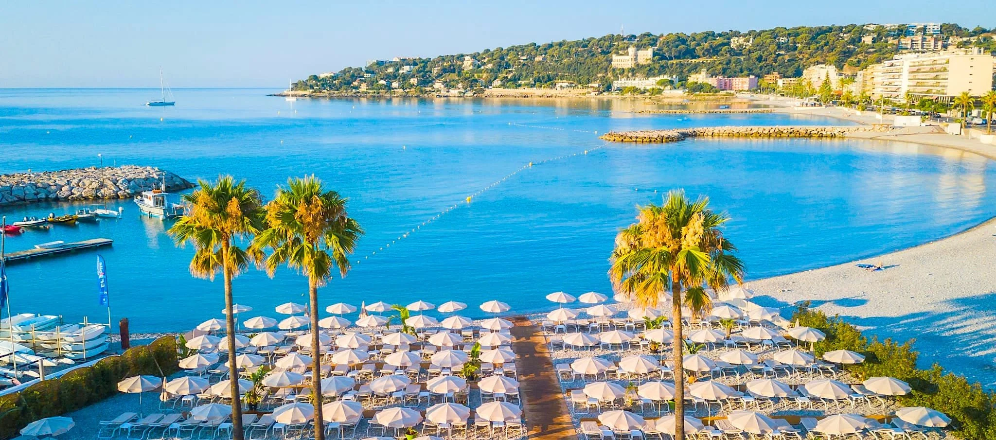 ROQUEBRUNE-CAP-MARTIN . Solenzara Beach Dinner in White . Friday 2nd June 2023 . Private Cabana Dining