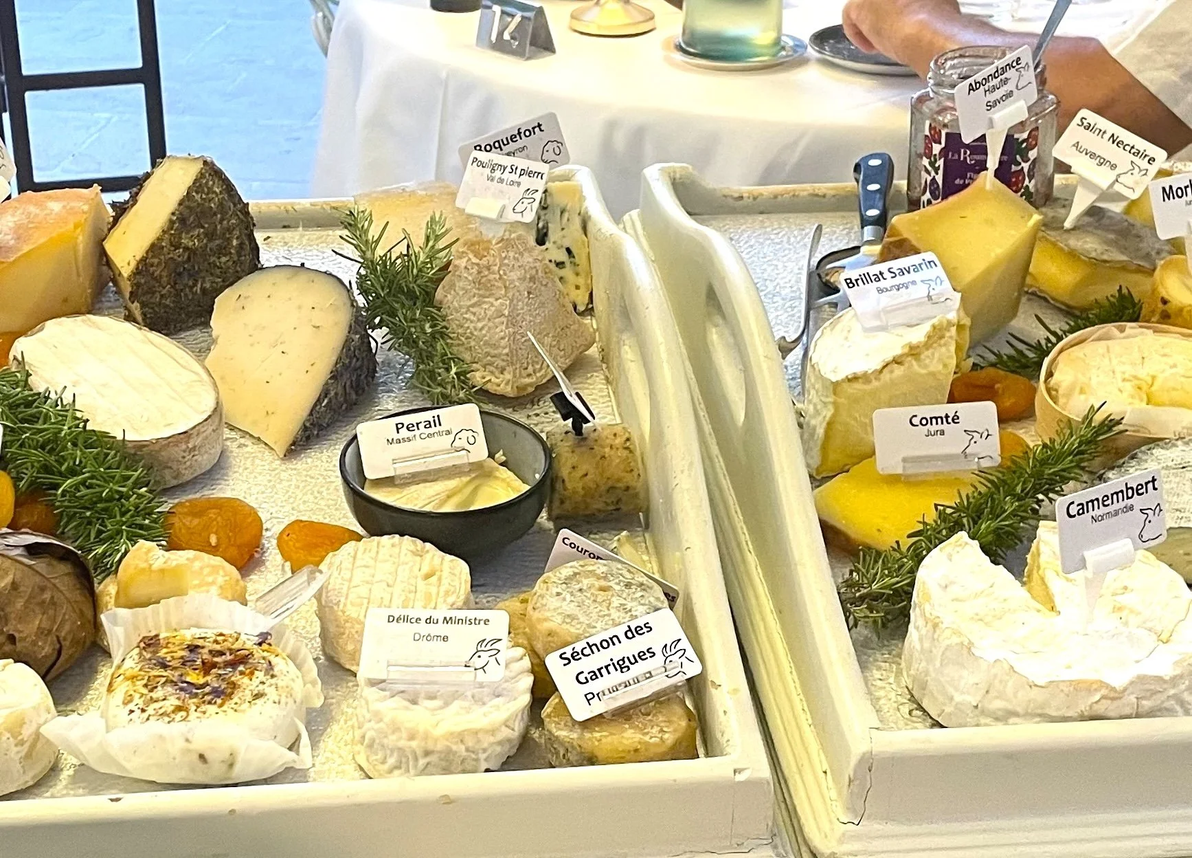 Restaurant in Avignon cheeseboard.jpg