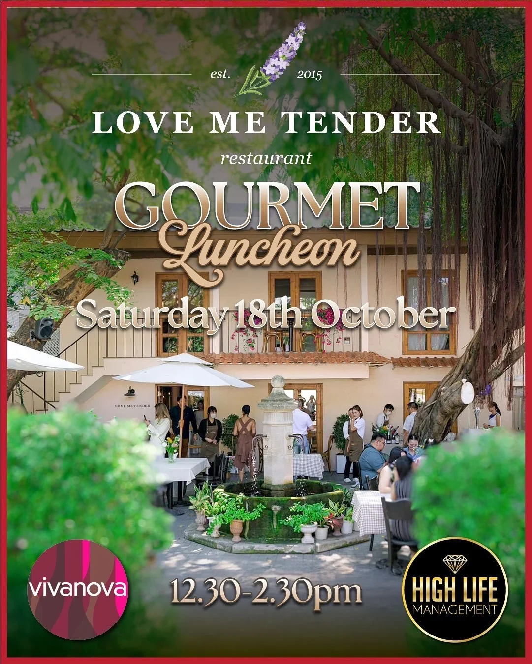 🇹🇭 Join us in Bangkok on Saturday 18th October for a Love Me Tender Gourmet Luncheon with Alsace Wine Masterclass - it's going to be exceptional!

Five Course Luncheon Menu
Four Premium Alsace Wines

THB 3,400 per person
Includes four premium wine 