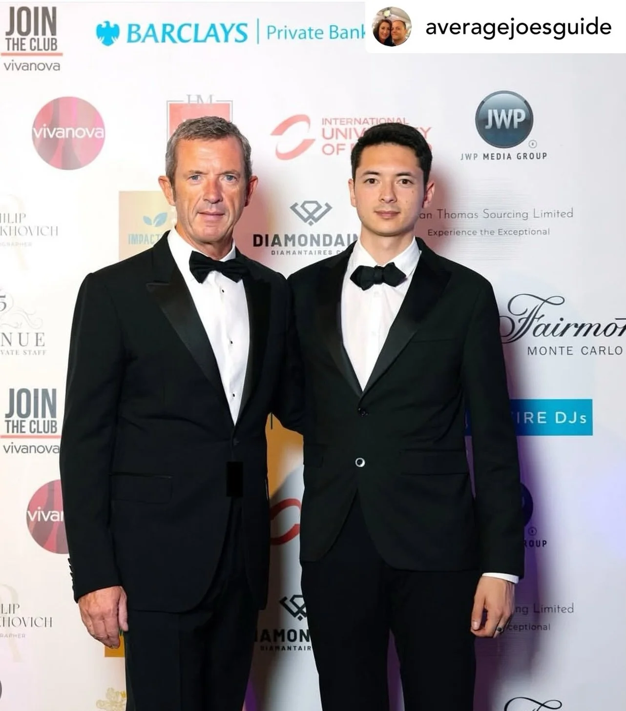 @averagejoesguide 2025 &hellip; A year in Review. People that have inspired me. @bradley.mitton &amp; @jackson_mtn of @clubvivanova work tirelessly every year to organise &amp; run multiple wonderful networking &amp; charity events all over the world