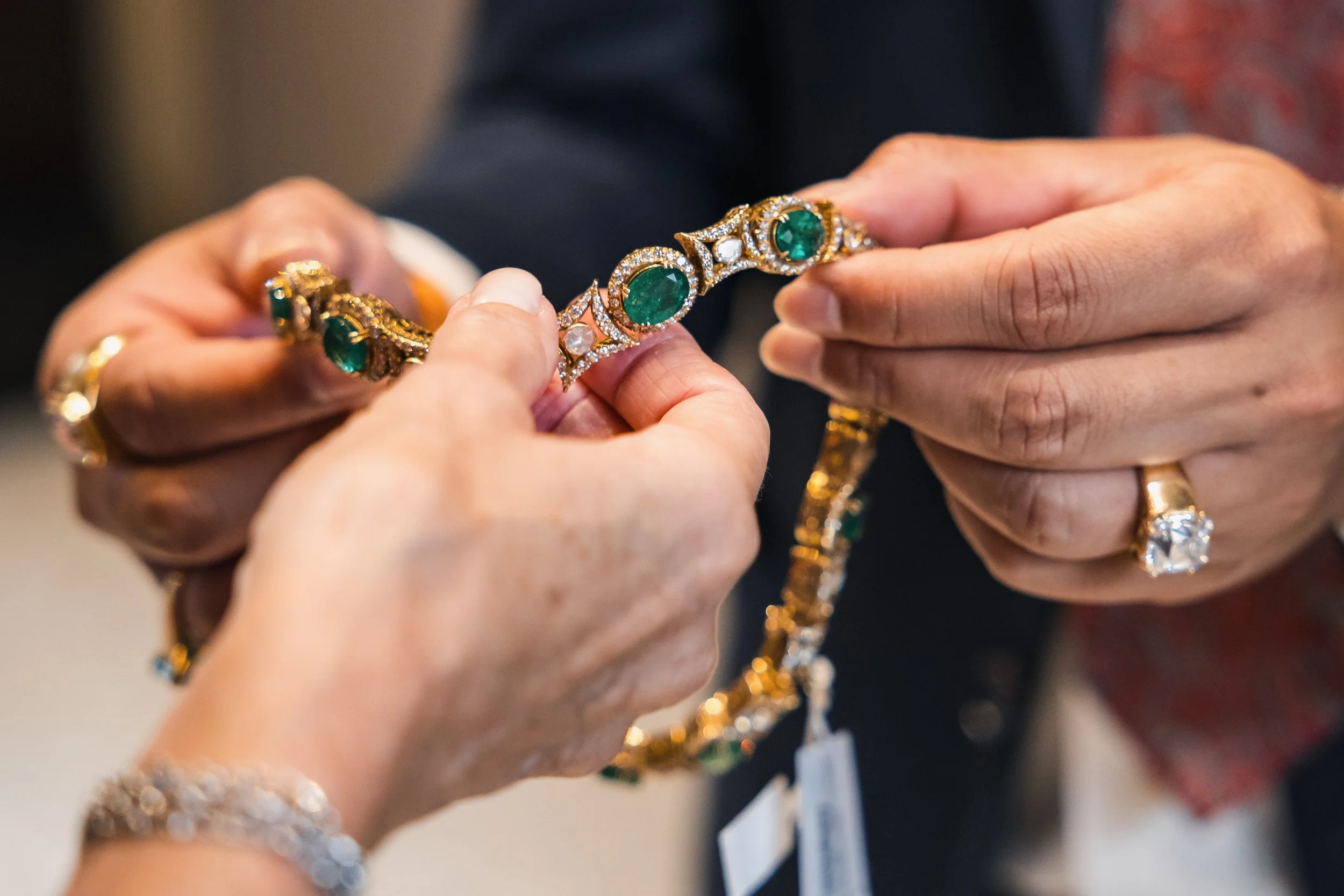 Guests trying jewellery on.jpg