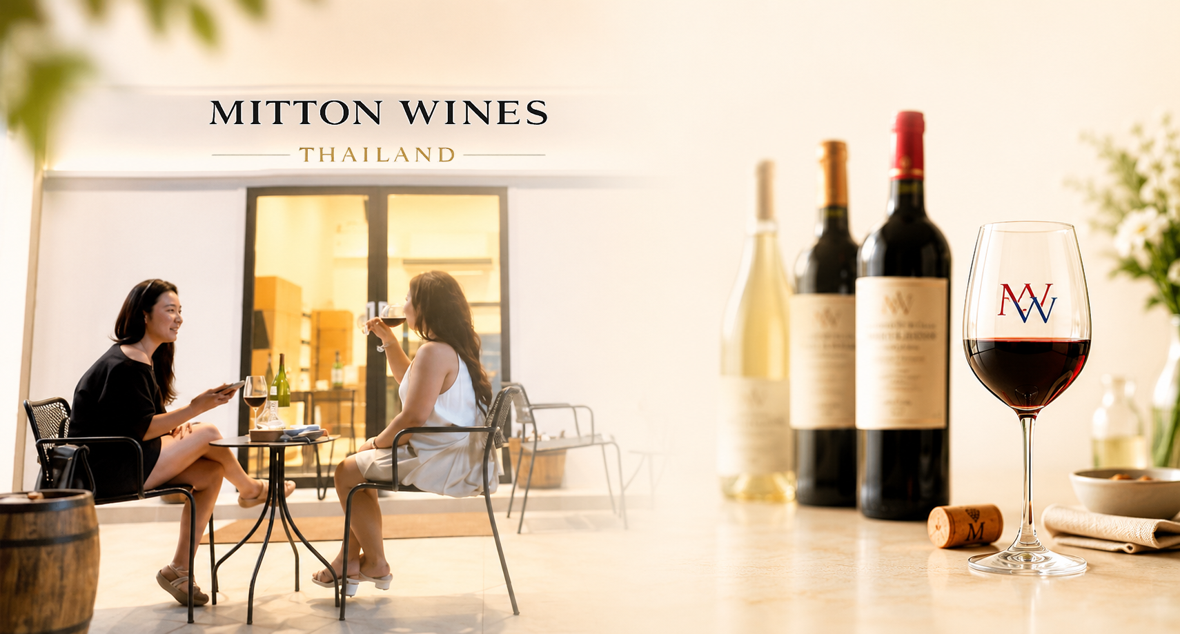 Welcome to Mitton Wines Thailand - Boutique Wines. Personal Service. Exceptional Value.