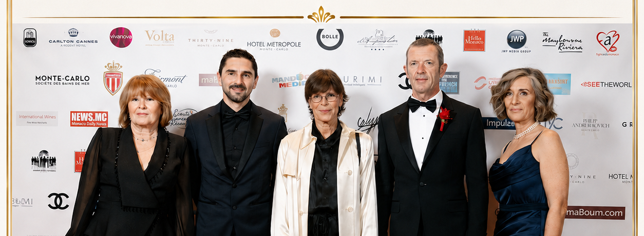 MONTE CARLO . 2026 Luxury Lifestyle Royal Charity Gala . Fairmont Monte Carlo Grand Salon
