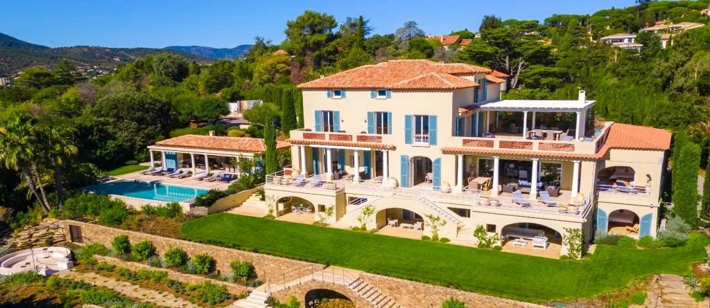 Luxury St Tropez Villa with Panoramic Sea Views, Private Pool &amp; Riviera Living 