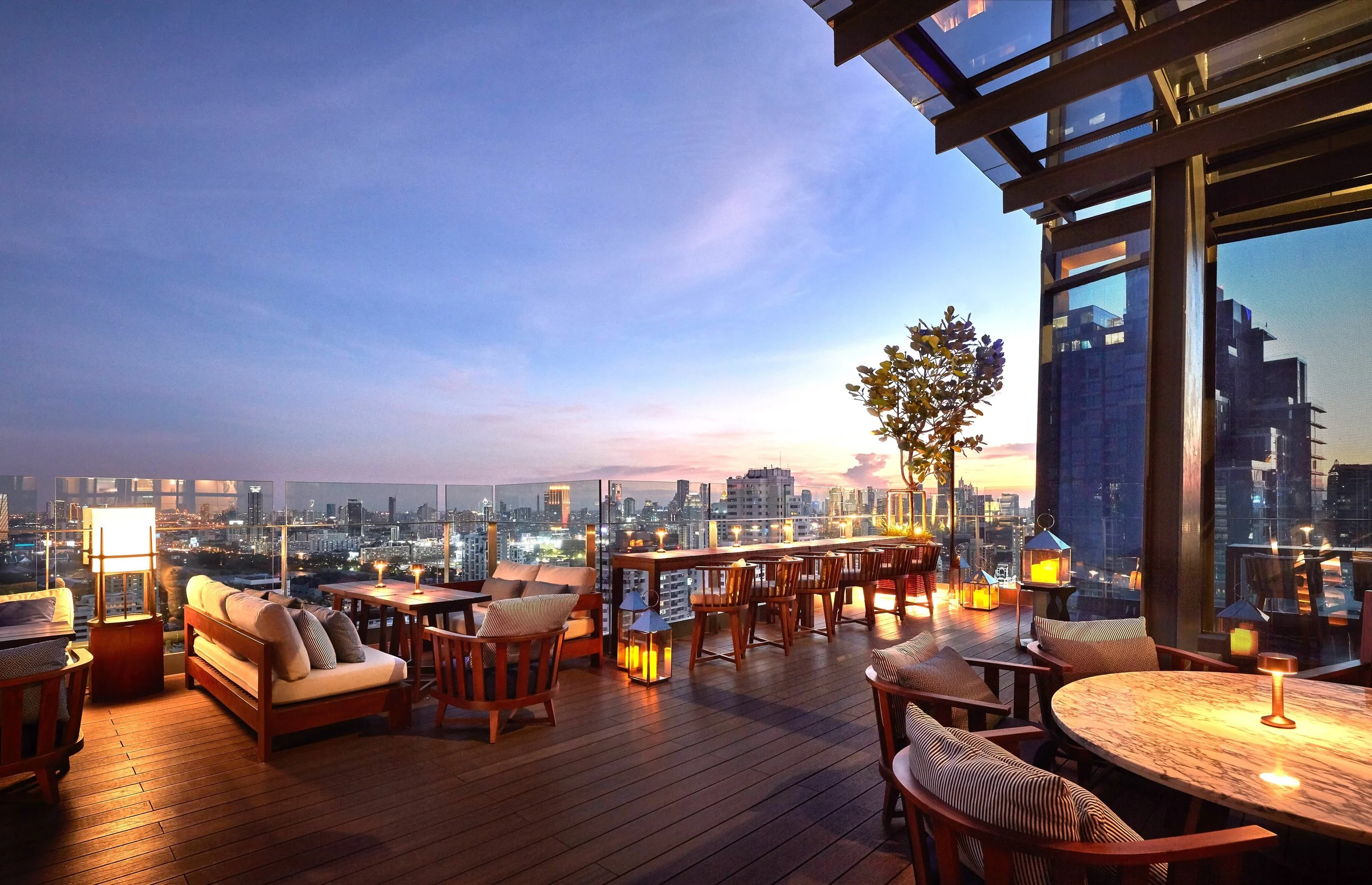 BANGKOK . New World Wine Dinner & Rooftop After-Party . Spectrum Bangkok