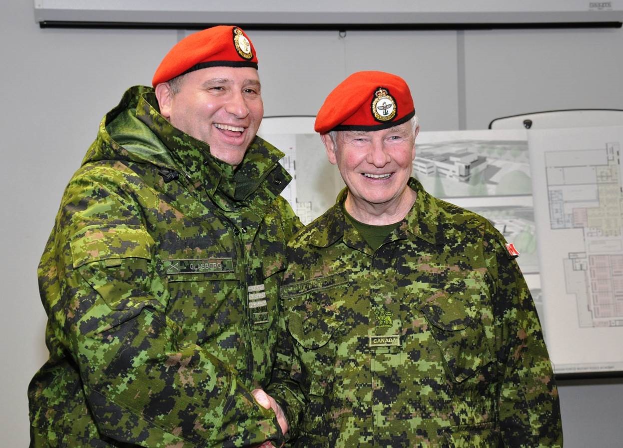 Rosenzweig Advisor, Neil Glasberg, with Governor General of Canada