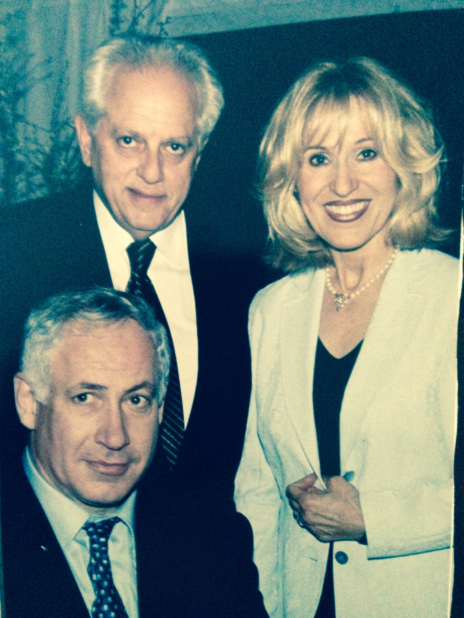 Benjamin Netanyahu With Rosenzweig & Company Advisors Stanley and Helen