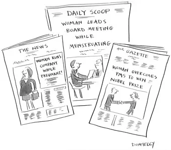 Headline News about Marissa Mayer: Woman Runs Company While Pregnant!