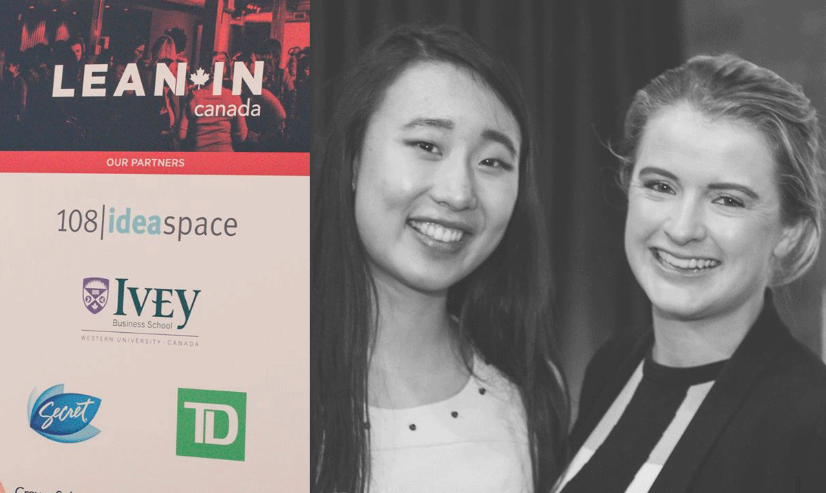 Rosenzweig & Company Team Members Rose Duggan & Lisa Chen Leaning In! 