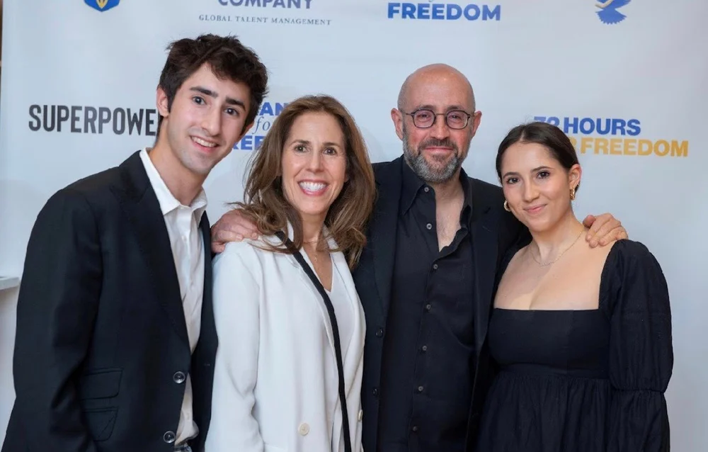 Joseph, Renee, Jay, Samantha Rosenzweig at Canadian Premiere of ...