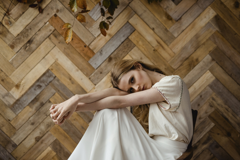 vintage bridal editorial - pioneer bohemian wedding inspiration