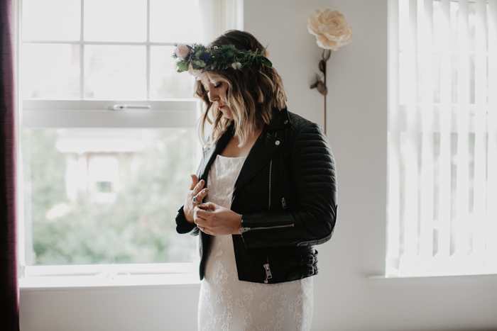 bride in a leather jacket - archive 12