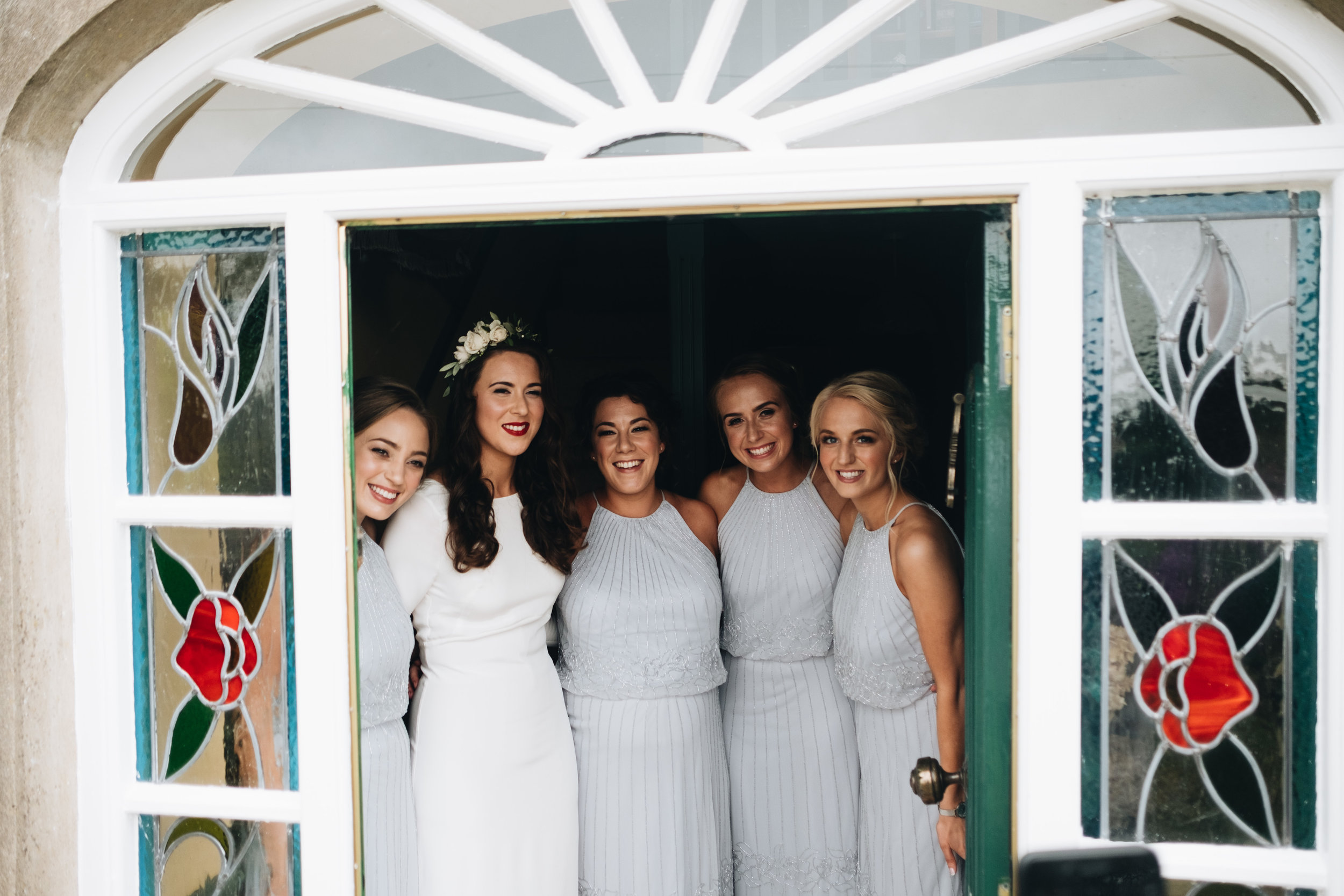 real bride wearing Anya by Minna Hepburn