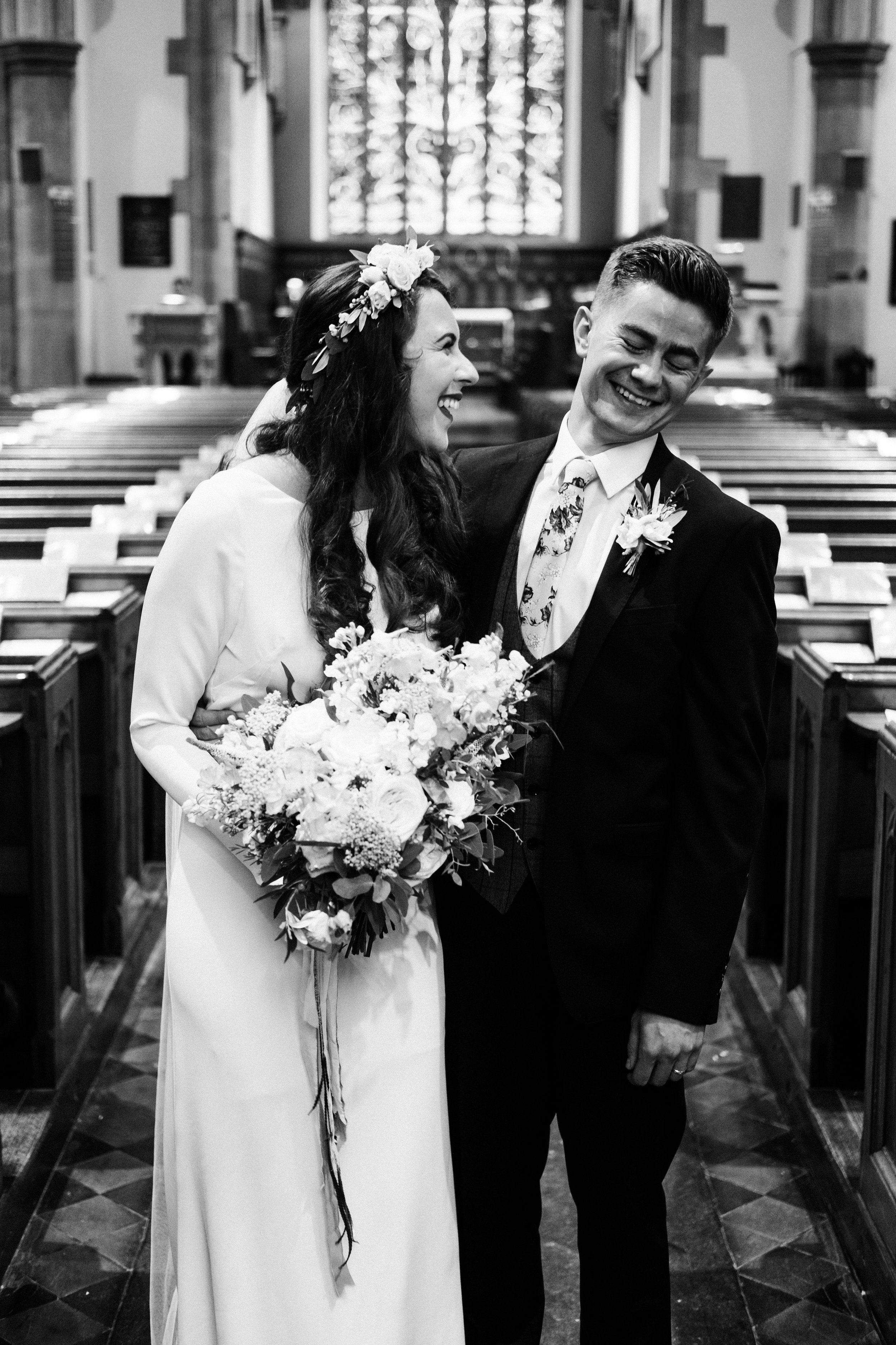 modern Minna Hepburn bride