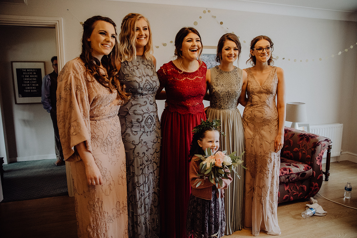 modern Irish wedding
