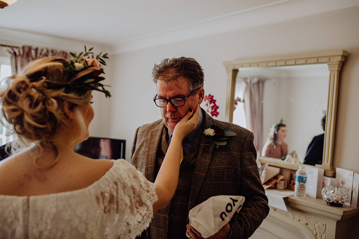 real irish weddings - daughters of simone