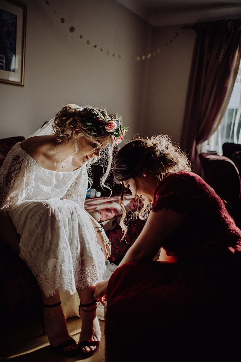 daughters of simone irish bride - archive 12 boutique