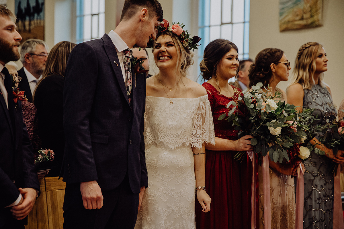 archive 12 real bride wearing dos laurence gown