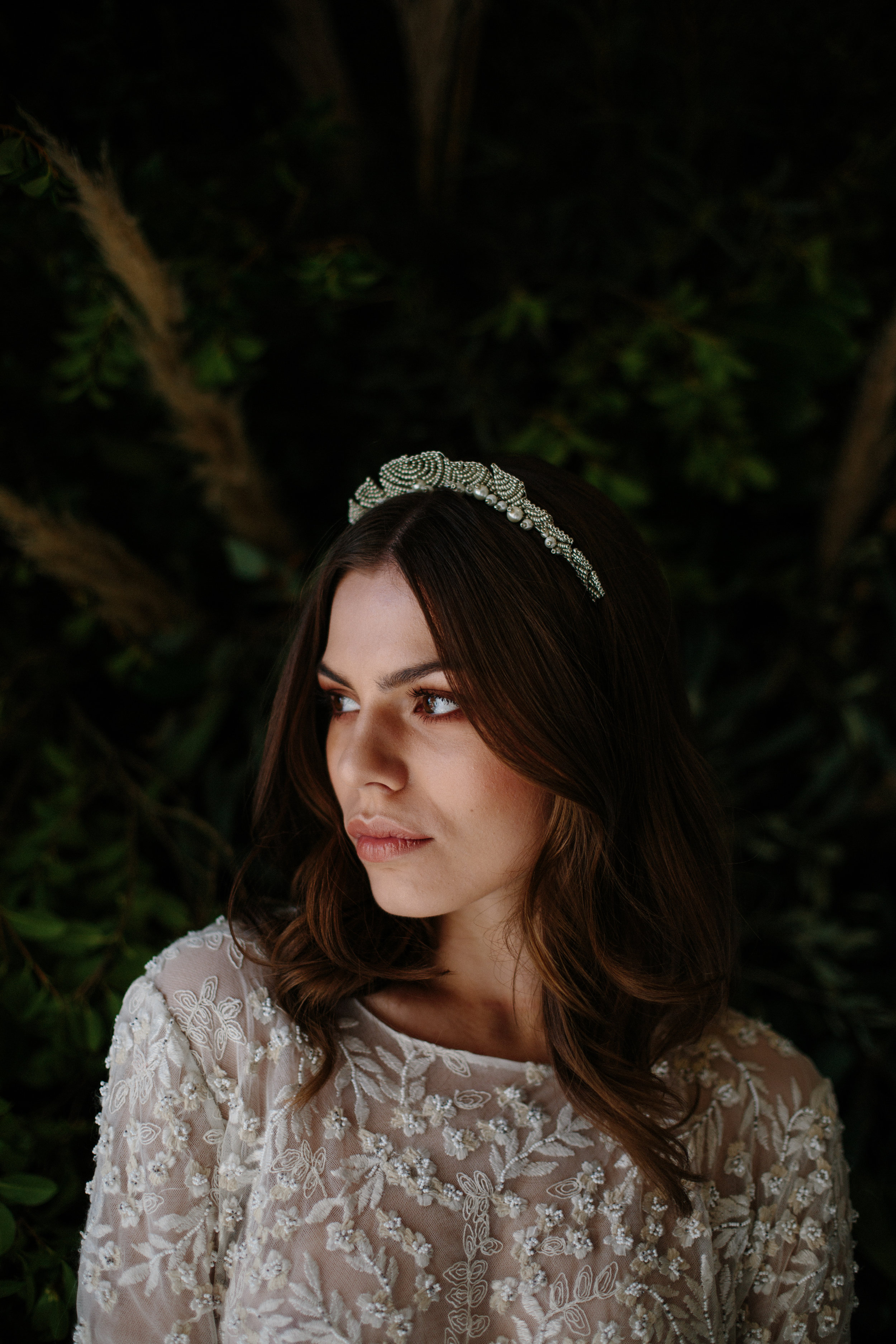 Pewter Shannon Crown with Otaduy top