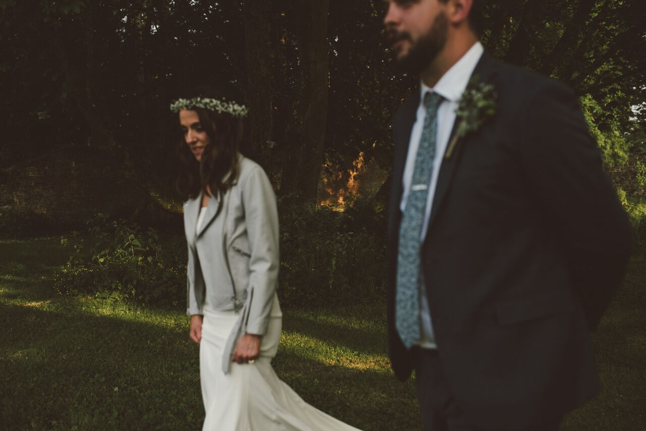 Real #a12bride Grainne wears the Kemp gown by Daughters of Simone, while her bridesmaid rocks the Florence dress from Rewritten for a stunner of a day at Ballyscullion Park