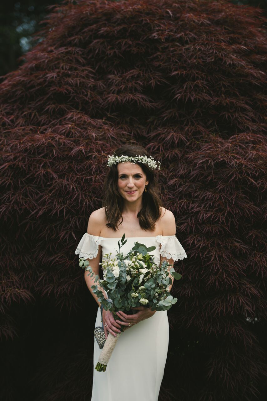 Real #a12bride Grainne wears the Kemp gown by Daughters of Simone, while her bridesmaid rocks the Florence dress from Rewritten for a stunner of a day at Ballyscullion Park