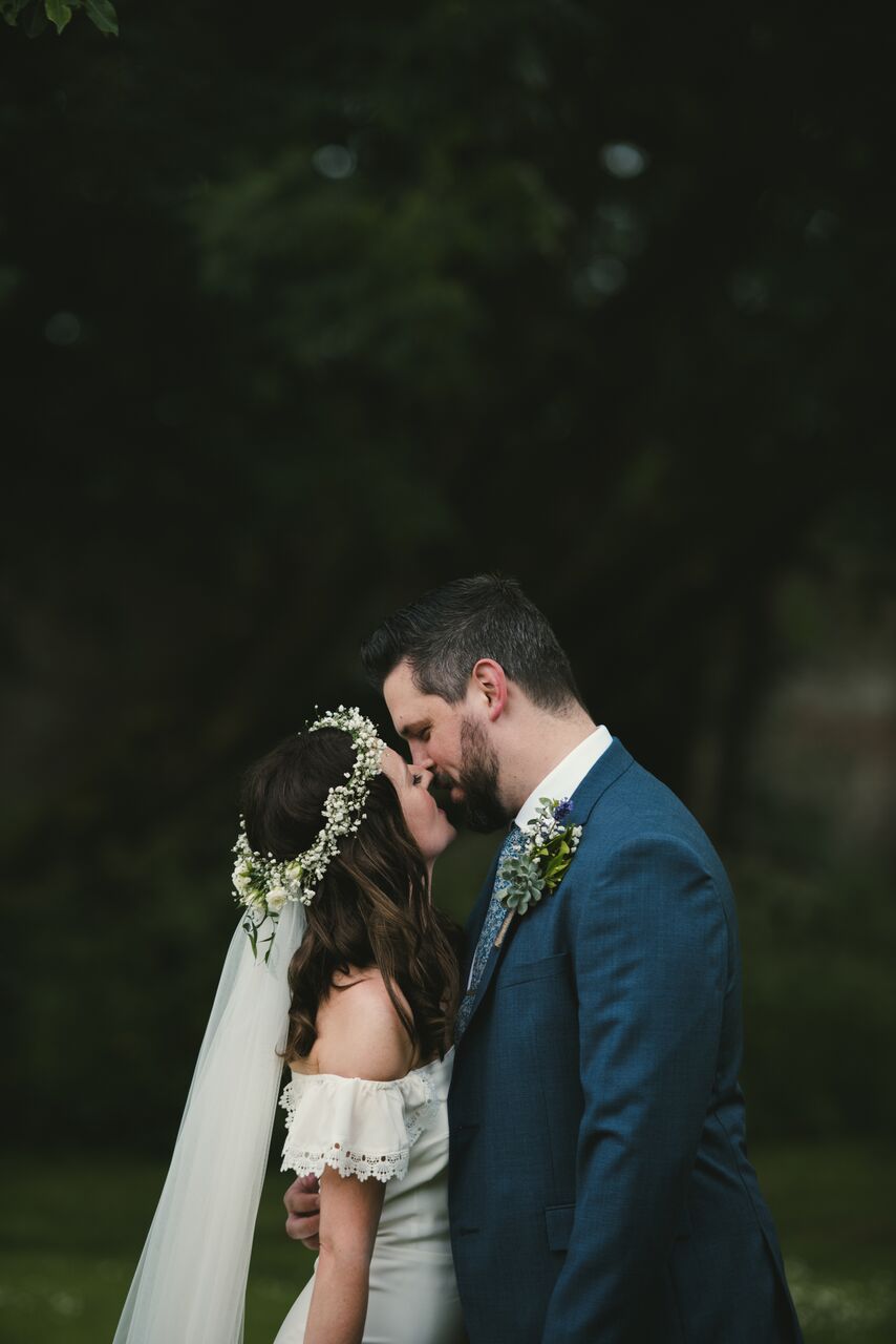 Real #a12bride Grainne wears the Kemp gown by Daughters of Simone, while her bridesmaid rocks the Florence dress from Rewritten for a stunner of a day at Ballyscullion Park
